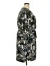 Unbranded Print Gray Casual Dress Size XXL (estimated) - photo 4