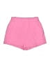 Shein 100% Polyester Solid Pink Shorts Size 4 - photo 1