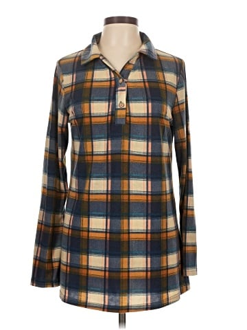 Paper Denim & Cloth Long Sleeve Button-Down Shirt (view 1)