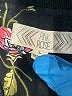 Pink Rose 100% Polyester Floral Black Jacket Size L - photo 6
