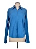 DressBarn Blue Long Sleeve Blouse Size L (estimated) - photo 1