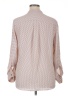 By Design 100% Polyester Houndstooth Tan Long Sleeve Blouse Size XL - photo 2