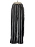 Unbranded 100% Polyester Stripes Black Casual Pants Size L - photo 1