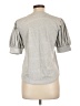 FRAME Gray Short Sleeve Top Size L - photo 2