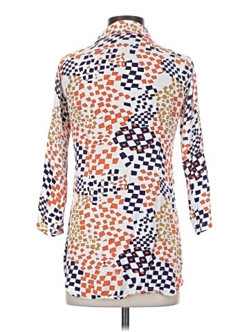 CAbi 3/4 Sleeve Button-Down Shirt (view 2)