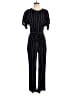 J.Crew Stripes Black Jumpsuit Size 4 - photo 1