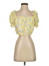GB Yellow Sleeveless Blouse Size S - photo 1