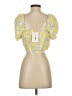 GB Yellow Sleeveless Blouse Size S - photo 2