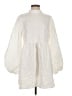 Assorted Brands 100% Polyester Ivory Casual Dress Size 4 - photo 1