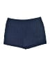 Faded Glory 100% Cotton Polka Dots Blue Shorts Size 14 - photo 1