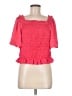 Ann Taylor 100% Polyester Pink 3/4 Sleeve Blouse Size M - photo 1
