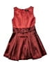 ABS Kids 100% Polyester Burgundy Red Dress Size 12 - photo 1