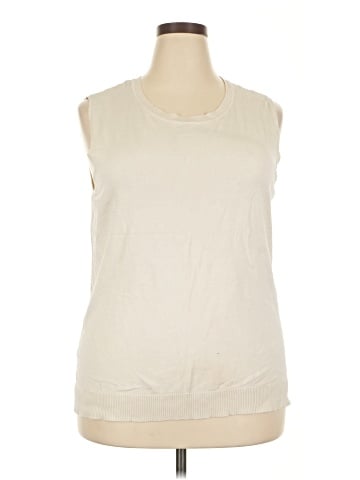 August Silk Sleeveless Top (view 1)