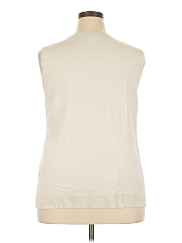 August Silk Sleeveless Top (view 2)