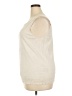 August Silk Ivory Sleeveless Top Size 2X - photo 5