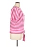Talbots Stripes Pink Short Sleeve Top Size XL (petite) - photo 4