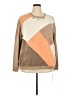 Alfred Dunner Color Block Tan Pullover Sweater Size 2X - photo 1
