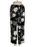 White Stag 100% Rayon Tropical Black Casual Pants Size S - photo 2