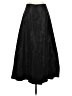 Maxou 100% Acetate Solid Black Formal Skirt Size 6 - photo 2