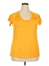 Reebok 100% Polyester Yellow Active T-Shirt Size 2X - photo 1