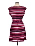 Corey P. Stripes Pink Casual Dress Size L - photo 2
