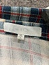 Eden & Olivia Plaid Gray 3/4 Sleeve Blouse Size M - photo 7