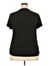 Love U Dear Black Short Sleeve Top Size 2X - photo 2