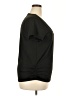 Love U Dear Black Short Sleeve Top Size 2X - photo 4