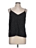 BCBGeneration 100% Polyester Black Sleeveless Top Size L - photo 1