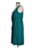 Soma Solid Teal Casual Dress Size XS - photo 5