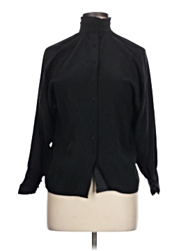 Assorted Brands Long Sleeve Silk Top