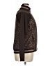 T by Talbots Animal Print Brown Track Jacket Size XL - photo 4