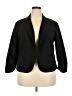 Amanda + Chelsea 100% Polyester Black Blazer Size 2X (estimated) - photo 1