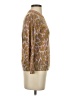 Lisa Todd 100% Cotton Animal Print Brown Pullover Sweater Size XS - photo 4