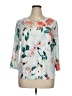 Calvin Klein Teal 3/4 Sleeve Blouse Size XL - photo 1