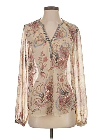 BKE Long Sleeve Blouse (view 1)