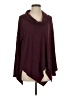 Express Outlet Burgundy Poncho Size XS - photo 1