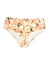 Beachsissi Floral Ivory Swimsuit Bottoms Size L - photo 1