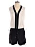 Romeo & Juliet Couture Color Block Ivory Romper Size M - photo 1