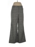 Ann Taylor LOFT Plaid Gray Dress Pants Size 10 - photo 1