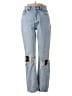 Abercrombie & Fitch Hearts Blue Jeans Size 2s - photo 1