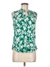 SJS Green Sleeveless Blouse Size M - photo 1