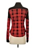 Shein Plaid Red Long Sleeve Blouse Size S - photo 2
