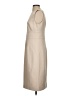 Etcetera Solid Tan Casual Dress Size 4 - photo 5