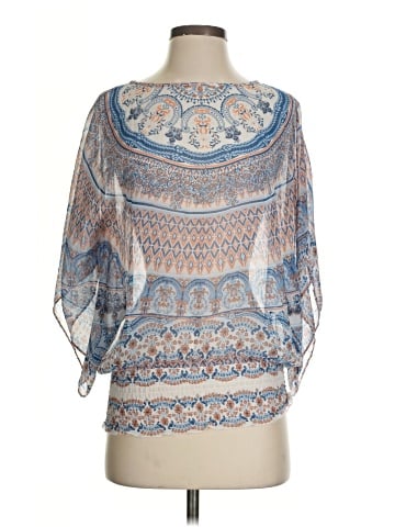 INC International Concepts 3/4 Sleeve Blouse (view 1)