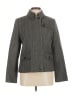 J.Crew 100% Wool Chevron-herringbone Gray Wool Coat Size 8 - photo 1