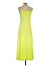 Unbranded Solid Green Casual Dress Size S - photo 2