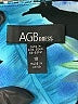AGB Tropical Blue Cocktail Dress Size 10 - photo 7