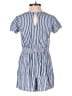Hollister 100% Viscose Stripes Blue Romper Size XS - photo 2