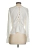 Intermix 100% Polyester Ivory Long Sleeve Blouse Size P (petite) - photo 2